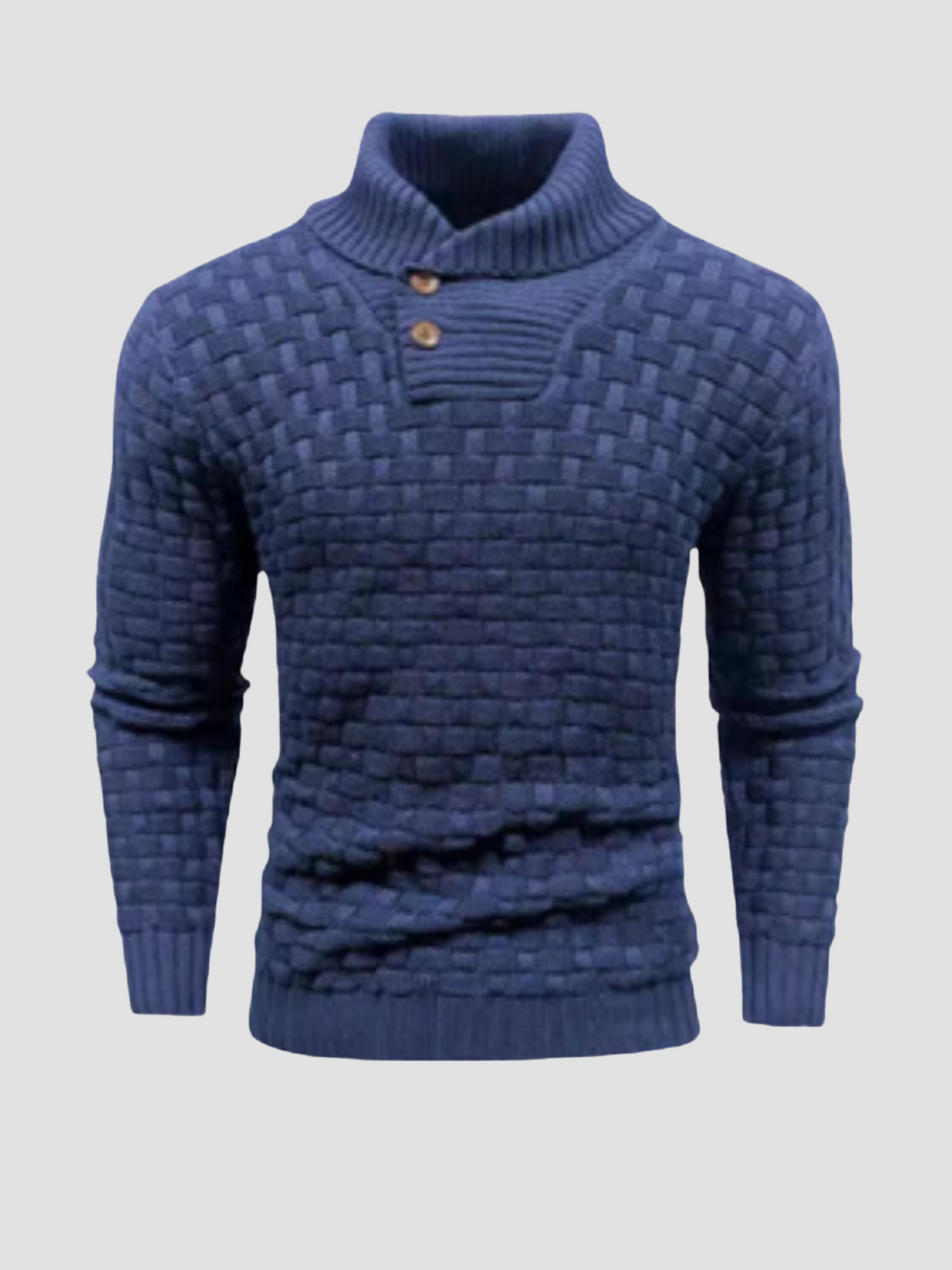 IKERAN | SUÉTER TEXTURIZADO | CUELLO ABOTONADO Y ESTILO