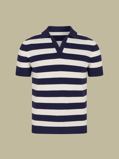 MATEO | POLO HOMBRE ABIERTO | LOOK CASUAL Y REFINADO