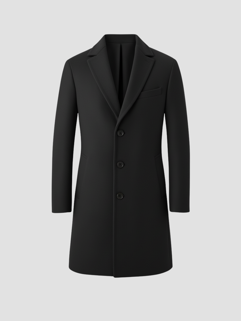 VALENTE | ABRIGO DE HOMBRE DE CORTE LARGO – SOFISTICACIÓN MODERNA Y CALIDEZ