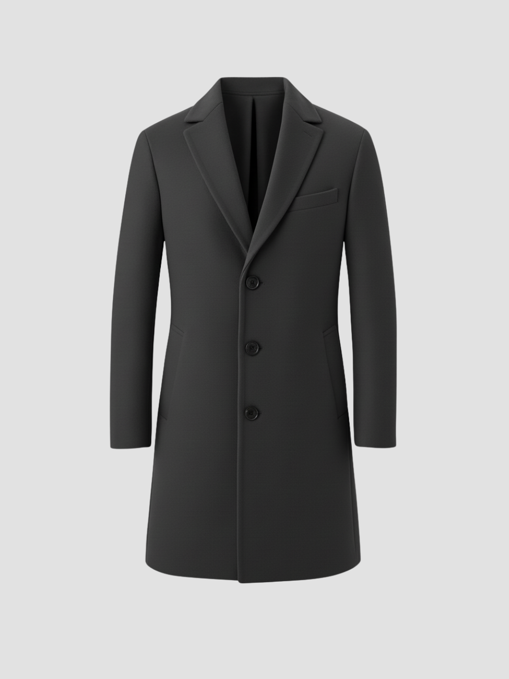 VALENTE | ABRIGO DE HOMBRE DE CORTE LARGO – SOFISTICACIÓN MODERNA Y CALIDEZ