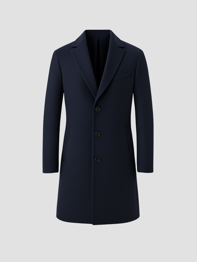 VALENTE | ABRIGO DE HOMBRE DE CORTE LARGO – SOFISTICACIÓN MODERNA Y CALIDEZ