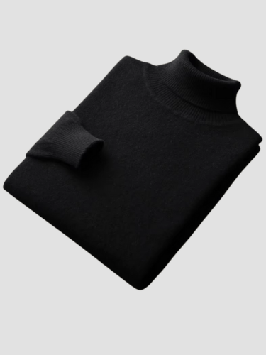 SAÚL | JERSEY DE CUELLO ALTO | LOOK MINIMALISTA Y VERSÁTIL