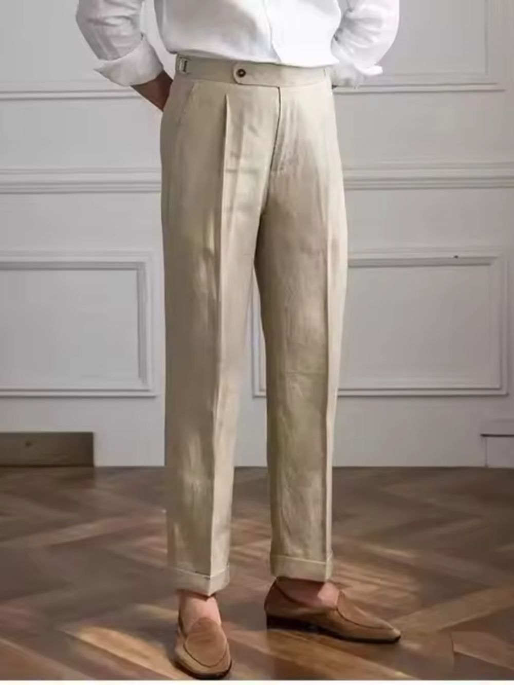 SEBASTIÁN | PANTALÓN ELEGANTE | PINZAS Y CORTE MODERNO