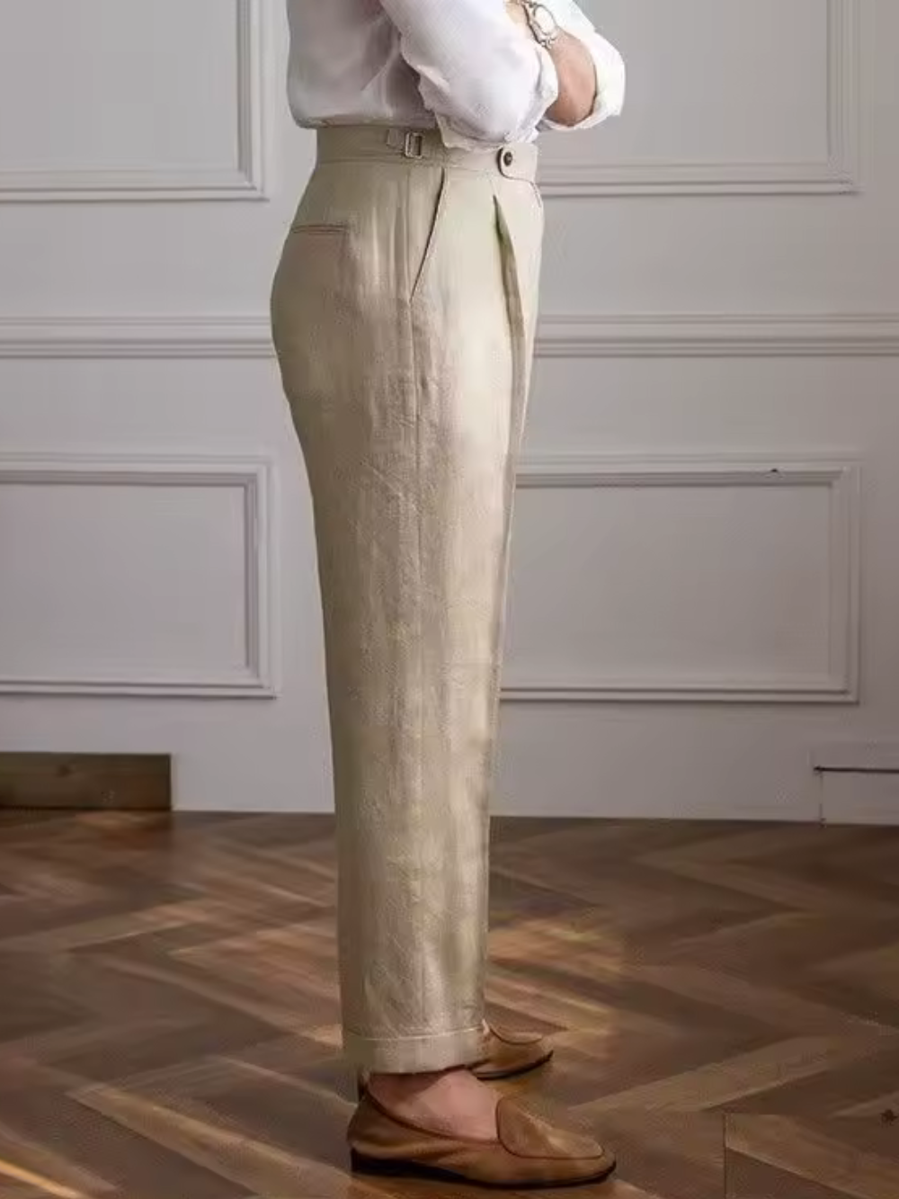 SEBASTIÁN | PANTALÓN ELEGANTE | PINZAS Y CORTE MODERNO