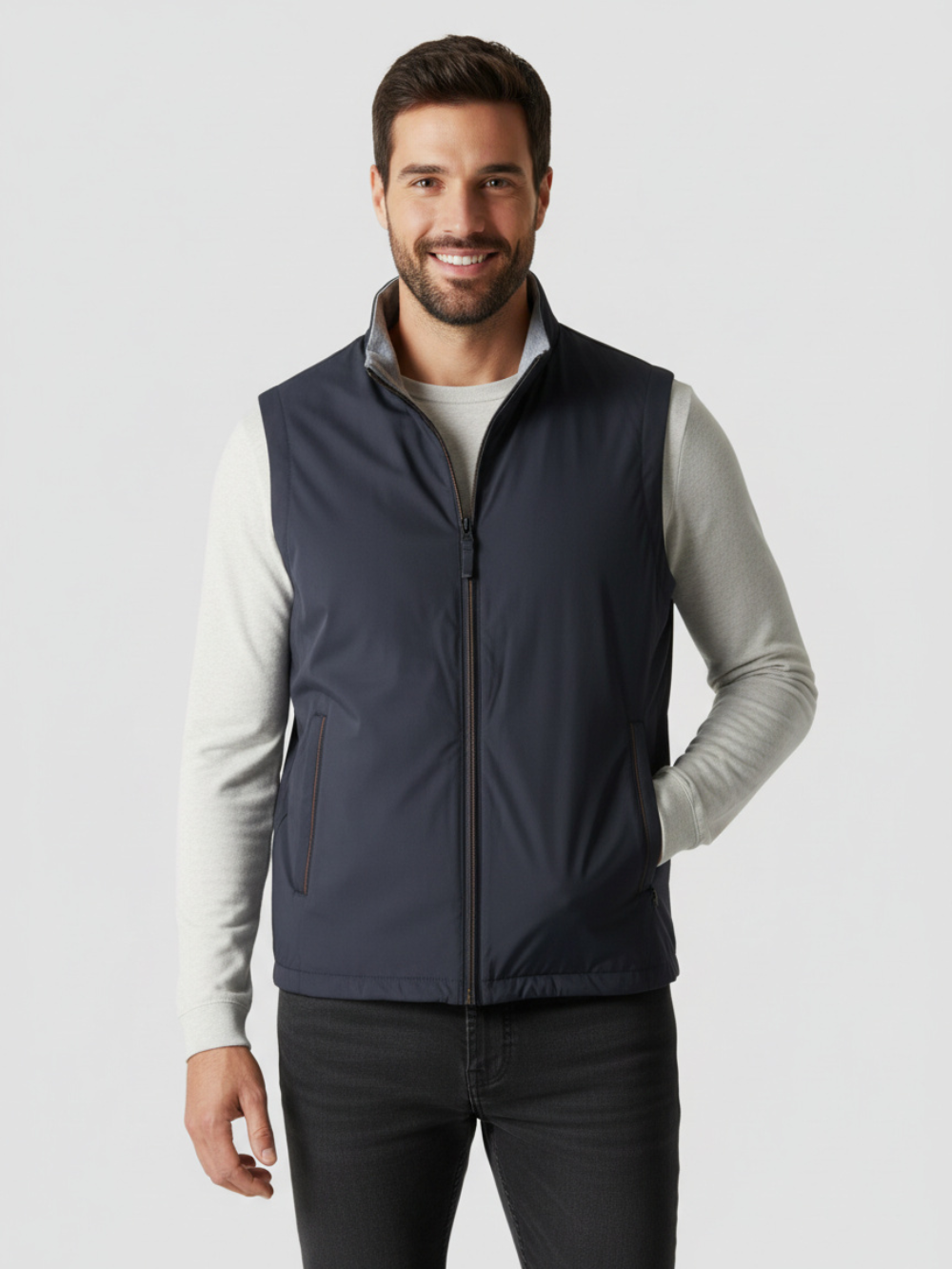 JOAQUÍN | CHALECO LIGERO | CONFORT ATEMPORAL Y ELEGANTE