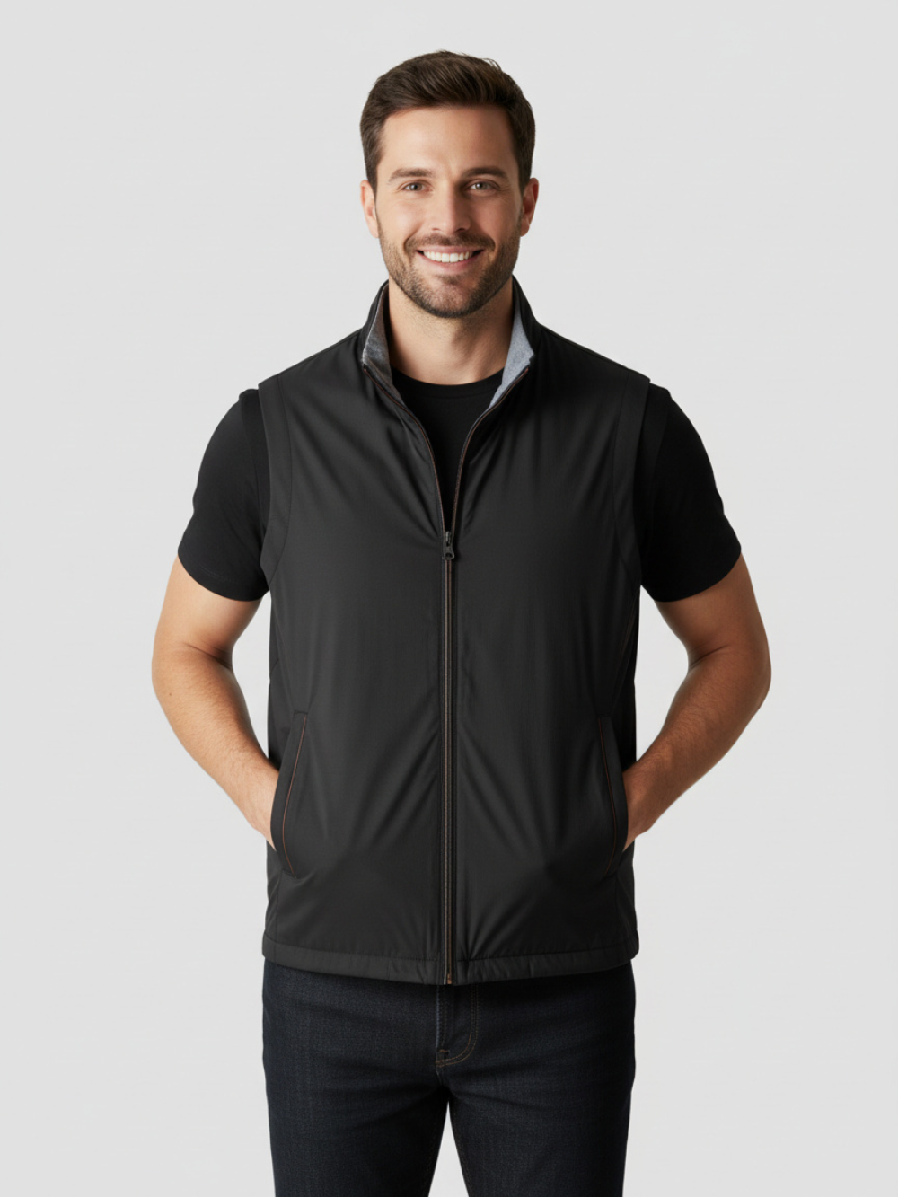 JOAQUÍN | CHALECO LIGERO | CONFORT ATEMPORAL Y ELEGANTE