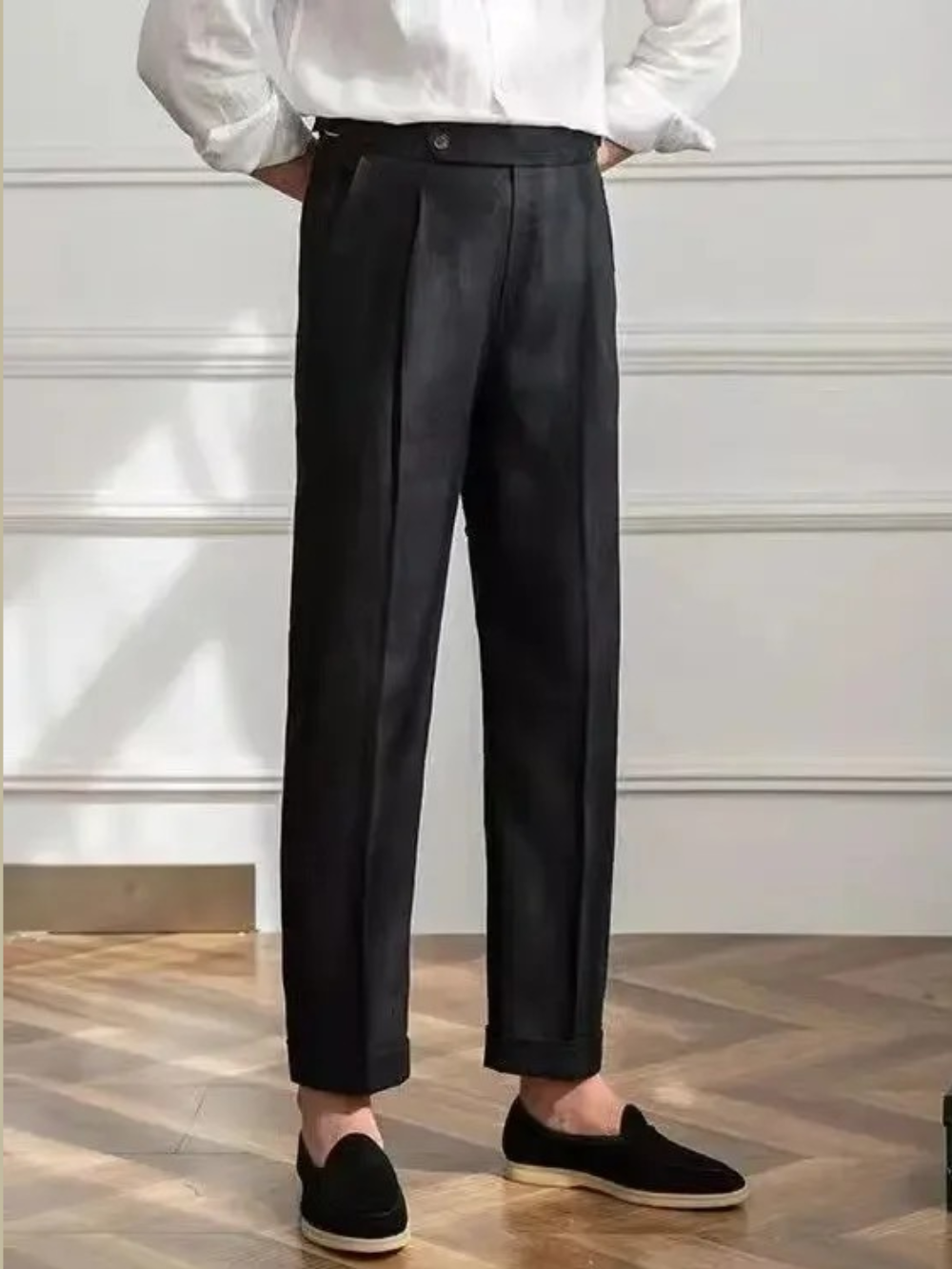 SEBASTIÁN | PANTALÓN ELEGANTE | PINZAS Y CORTE MODERNO