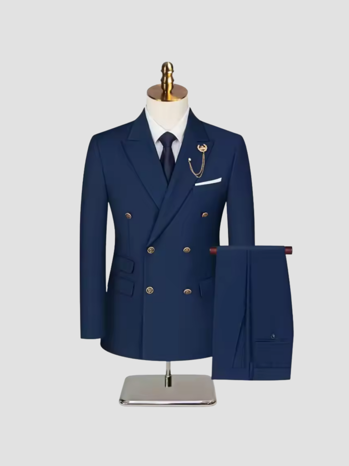 OIER | TRAJE DE HOMBRE | DOBLE BOTONADURA Y DISTINCIÓN