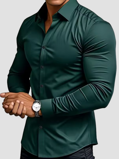 THIAGO | CAMISA ELÁSTICA | ELEGANCIA CONTEMPORÁNEA