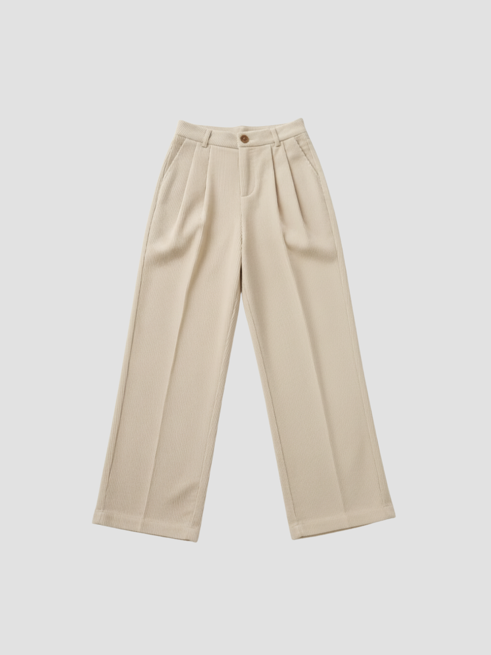 CORDELLE | PANTALONES DE PANA DE TIRO ALTO PARA MUJER – ESTILO SOFISTICADO