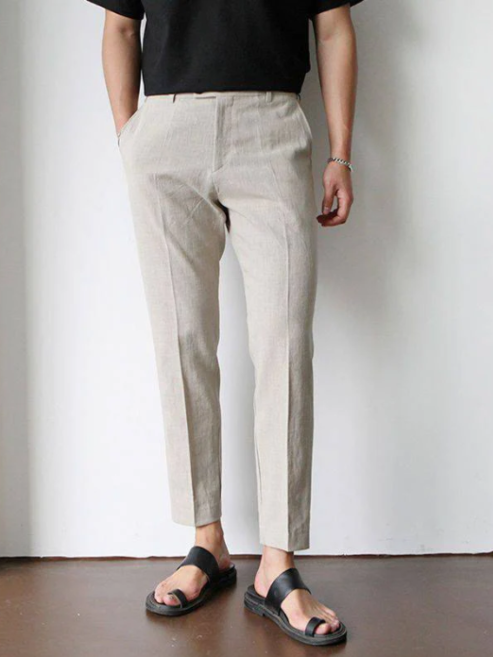 TOMÁS | PANTALÓN DE LINO | REFINAMIENTO Y COMODIDAD