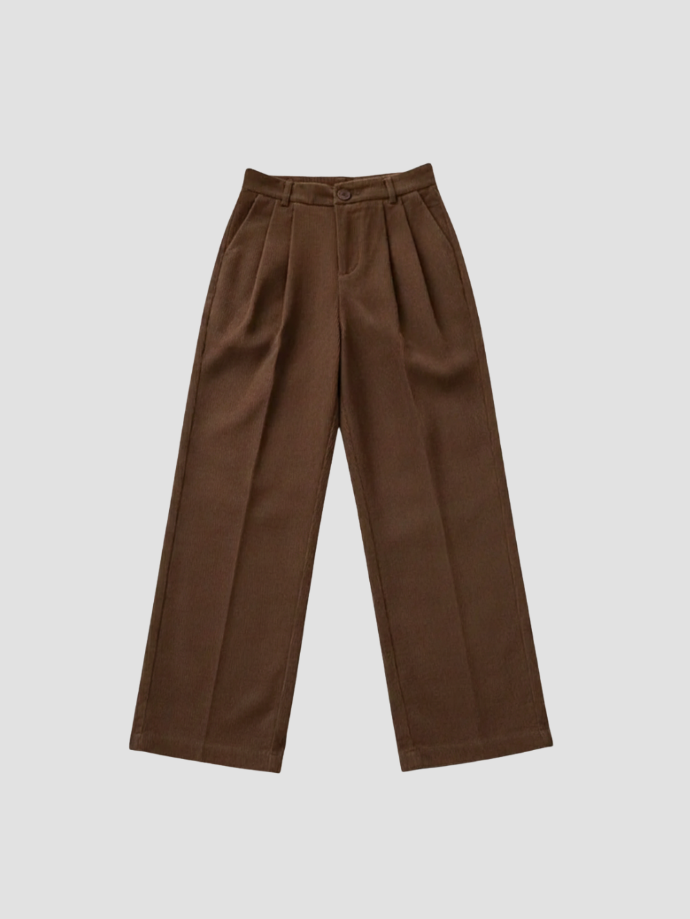 CORDELLE | PANTALONES DE PANA DE TIRO ALTO PARA MUJER – ESTILO SOFISTICADO