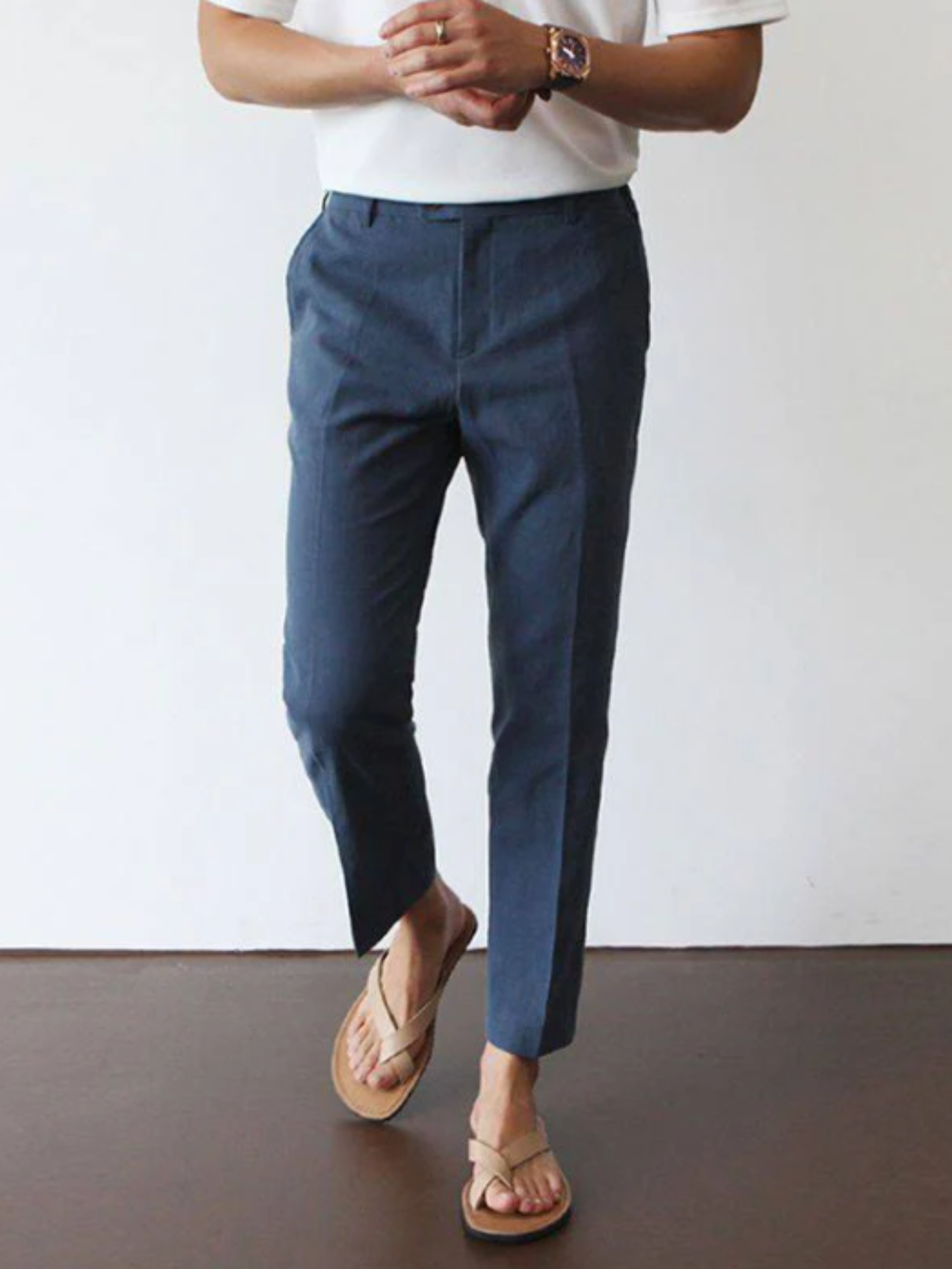 TOMÁS | PANTALÓN DE LINO | REFINAMIENTO Y COMODIDAD