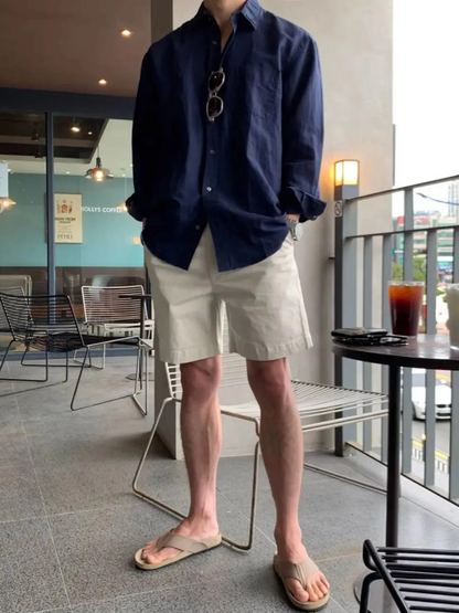 LEO | SHORT DE LINO | ESTILO SOFISTICADO DE VERANO