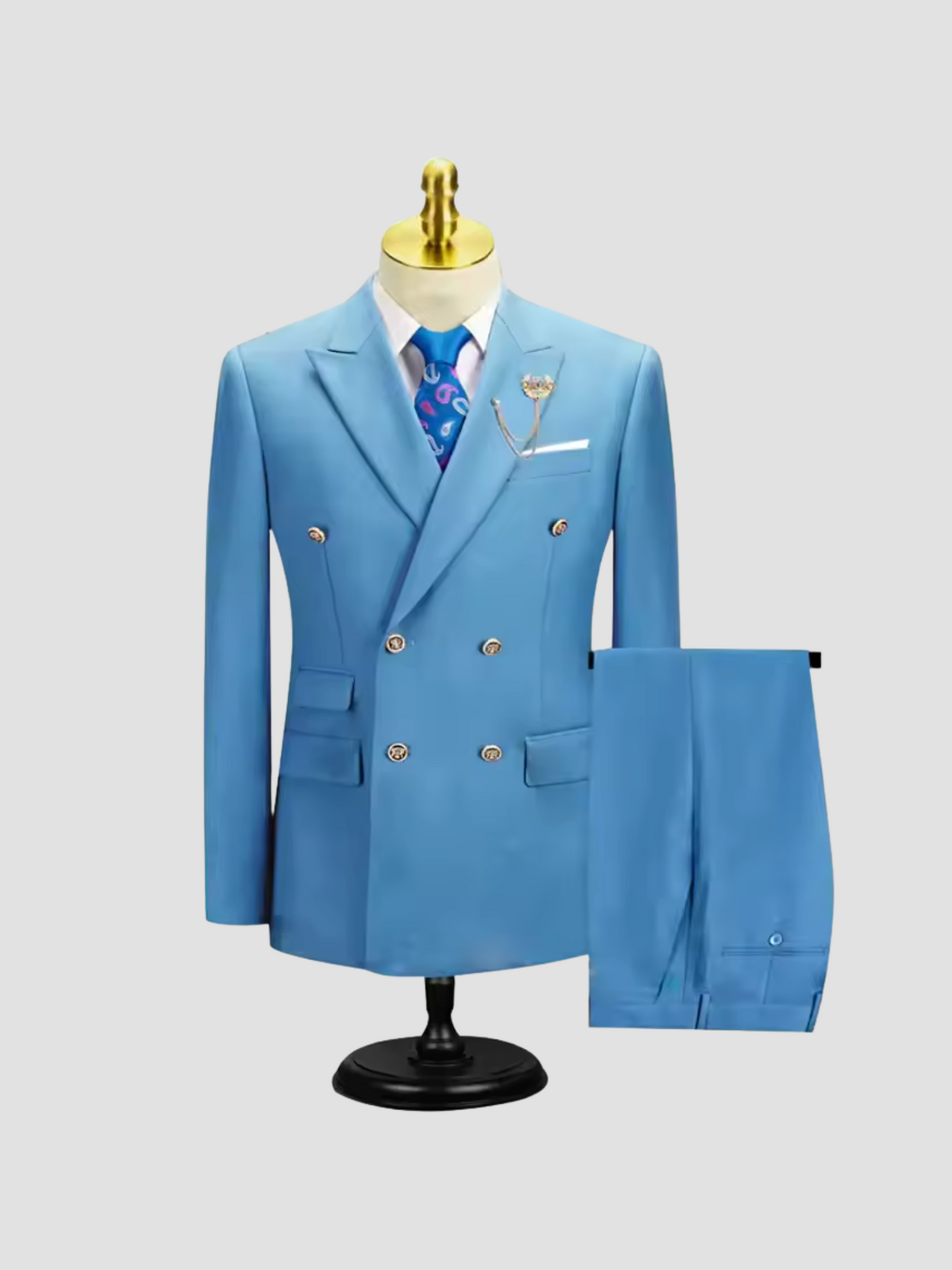 OIER | TRAJE DE HOMBRE | DOBLE BOTONADURA Y DISTINCIÓN