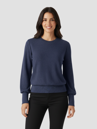 DACIO | TOP DE PUNTO ELÁSTICO CON SOPORTE – LÍNEAS LIMPIAS Y FACILIDAD COTIDIANA