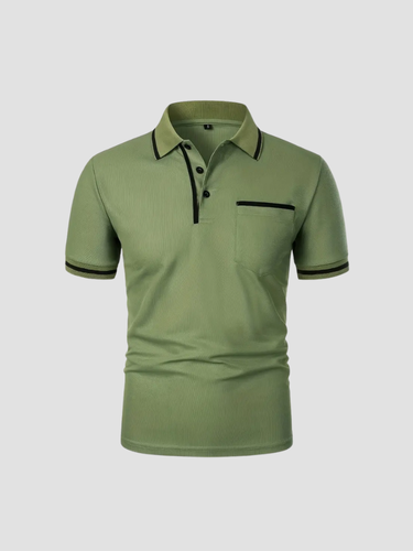 ISANDRO | MEN'S POLO SHIRT | VERSATILITY FOR FALL AND WINTER