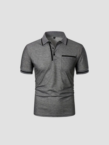 ISANDRO | MEN'S POLO SHIRT | VERSATILITY FOR FALL AND WINTER