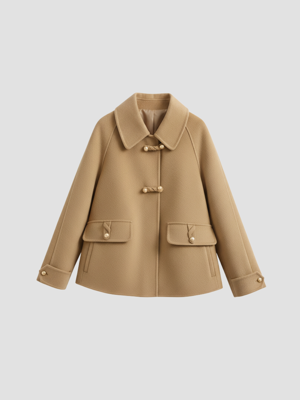 AURELINE | ABRIGO CORTO DE LANA PARA MUJER – ELEGANCIA ATEMPORAL