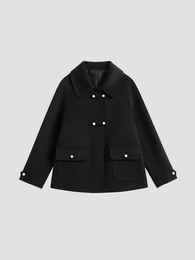 AURELINE | ABRIGO CORTO DE LANA PARA MUJER – ELEGANCIA ATEMPORAL