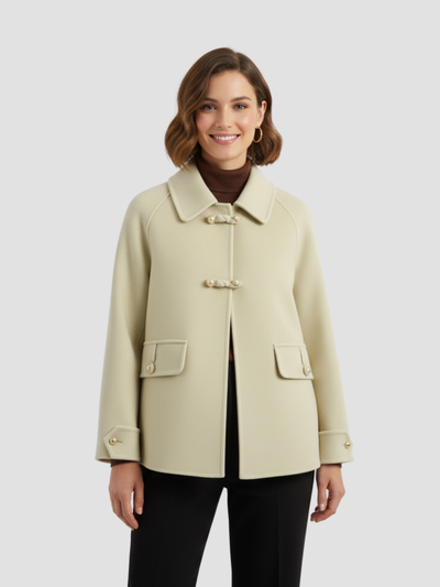 AURELINE | ABRIGO CORTO DE LANA PARA MUJER – ELEGANCIA ATEMPORAL