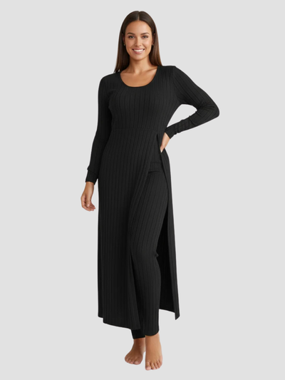 ALONDRA | CONJUNTO DE MUJER DE PUNTO SUAVE – CONFORT Y DISTINCIÓN SIN ESFUERZO