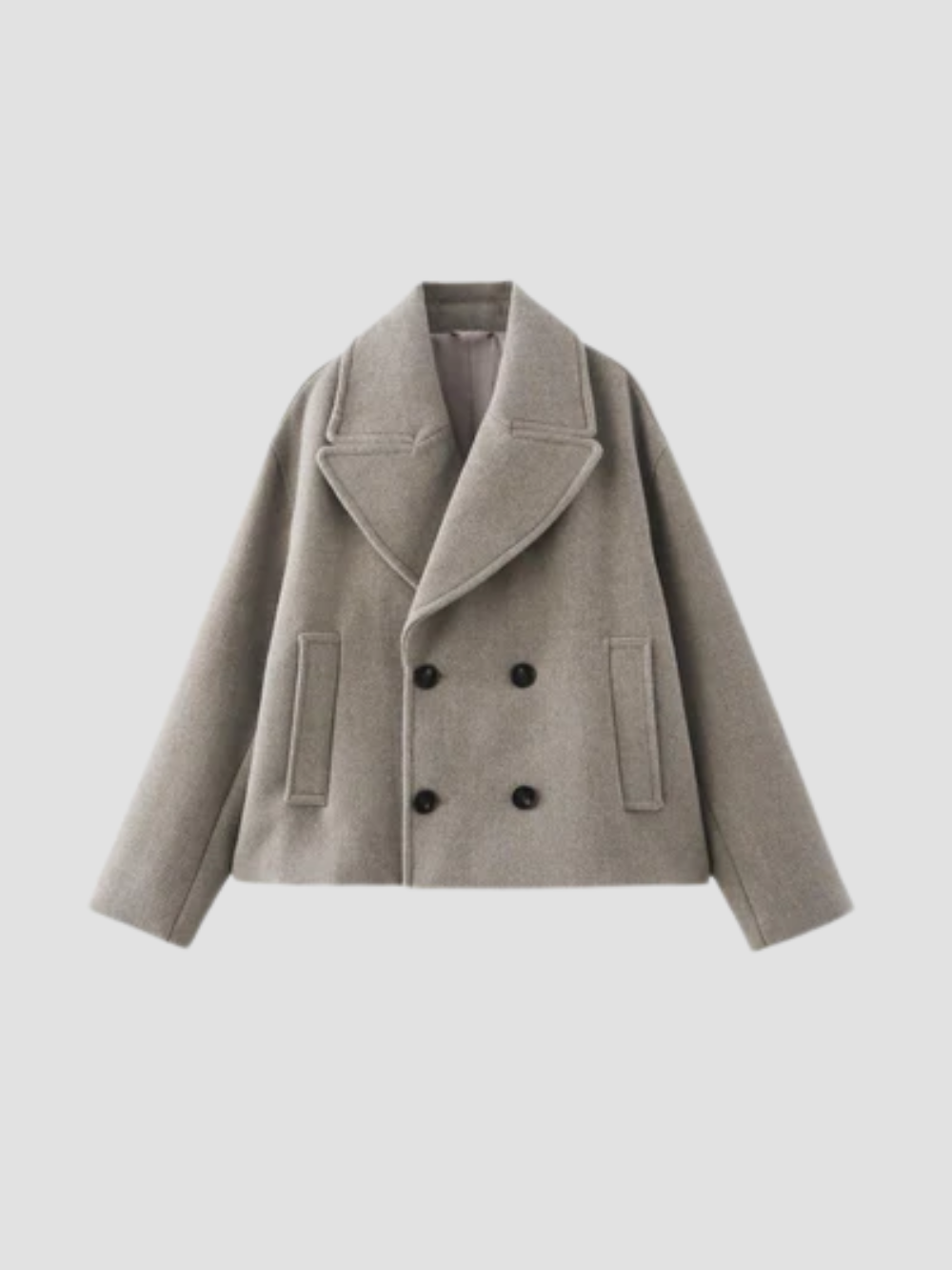 ALBA | ABRIGO DE MUJER | SOLAPAS ANCHAS Y ELEGANCIA CLÁSICA