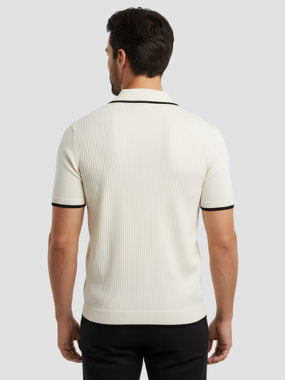 EDUARDO | POLO RETRO HOMBRE | RIBETES CONTRASTADOS