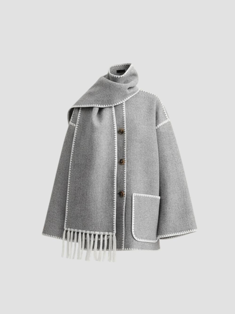 ÉMORINE | CAPE JACKET – SOFISTICACIÓN ATEMPORAL Y CALIDEZ CONTEMPORÁNEA