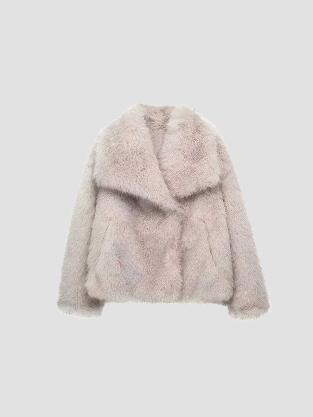EVELINA | CHAQUETA DE PELUCHE – LUJO CONTEMPORÁNEO Y CALIDEZ SOFISTICADA