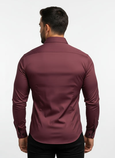 THIAGO | CAMISA ELÁSTICA | ELEGANCIA CONTEMPORÁNEA