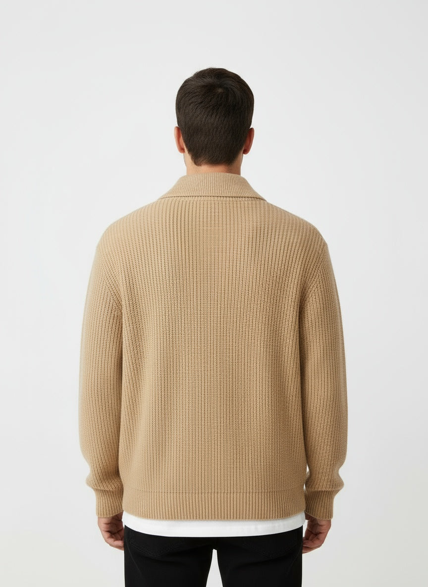 NAVARRO | JERSEY DE CREMALLERA | ESTILO SUTIL