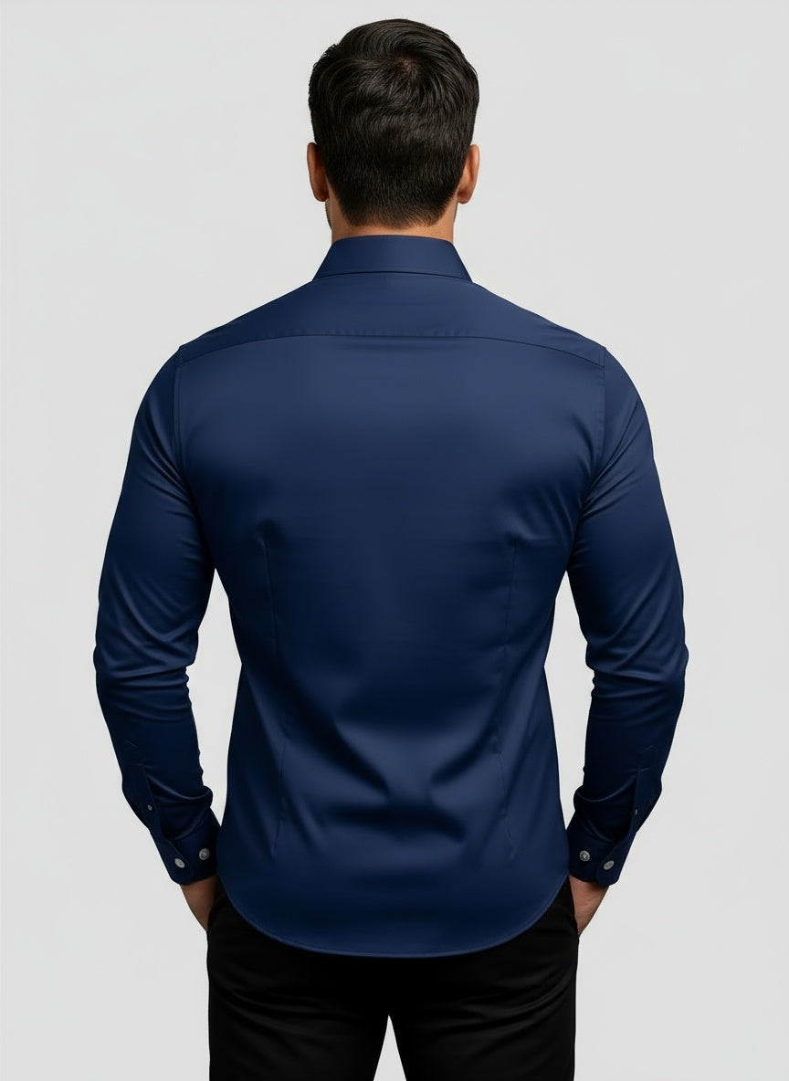 THIAGO | CAMISA ELÁSTICA | ELEGANCIA CONTEMPORÁNEA