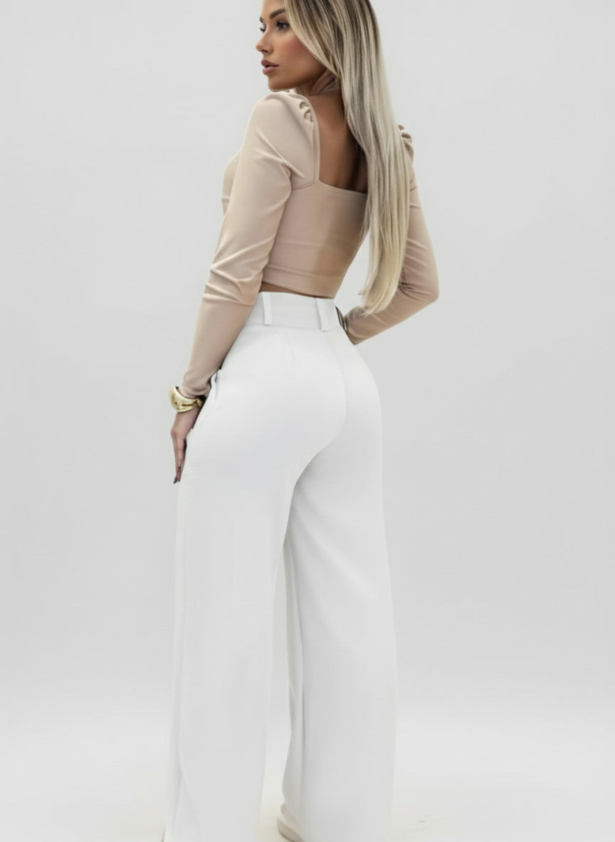 NUVIA | PANTALÓN DE MUJER DE CORTE ANCHO – ELEGANCIA CONTEMPORÁNEA Y COMODIDAD ATEMPORAL