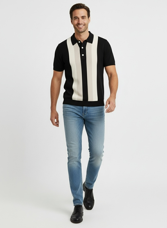 VALDÉS | POLO RETRO MODERNO | COMODIDAD Y ESTILO
