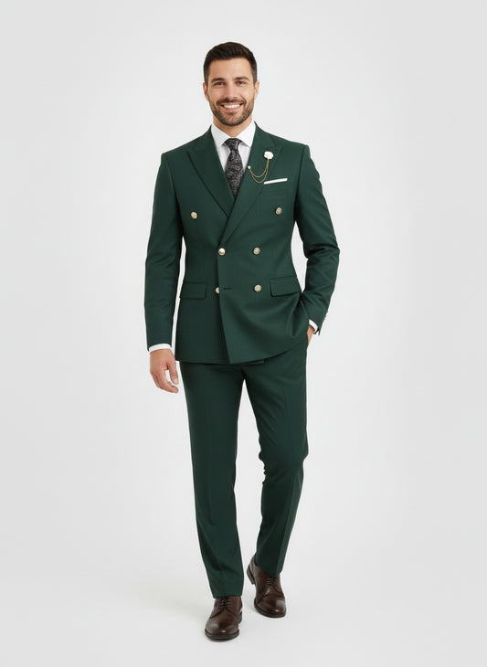 OIER | TRAJE DE HOMBRE | DOBLE BOTONADURA Y DISTINCIÓN