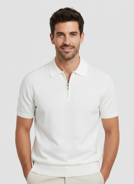 SANTIAGO | POLO CON CREMALLERA | ELEGANCIA MODERNA