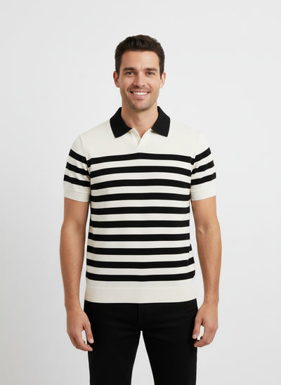 HERRERA | POLO DE PUNTO | ELEGANCIA COTIDIANA