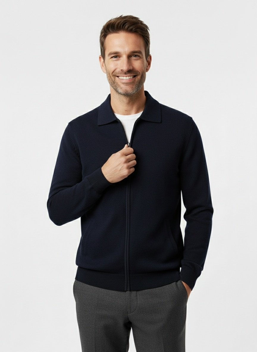 OLVERA | KNITTED JACKET | CLEAN AND FUNCTIONAL DESIGN
