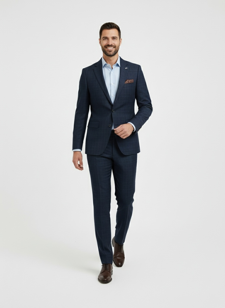 ARISTIZÁBAL | TRAJE DE HOMBRE | PATRÓN DE CUADROS SUTIL
