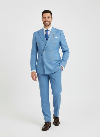 OIER | TRAJE DE HOMBRE | DOBLE BOTONADURA Y DISTINCIÓN