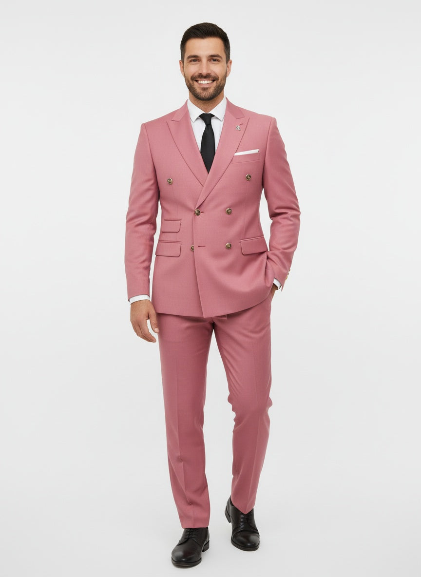 OIER | TRAJE DE HOMBRE | DOBLE BOTONADURA Y DISTINCIÓN