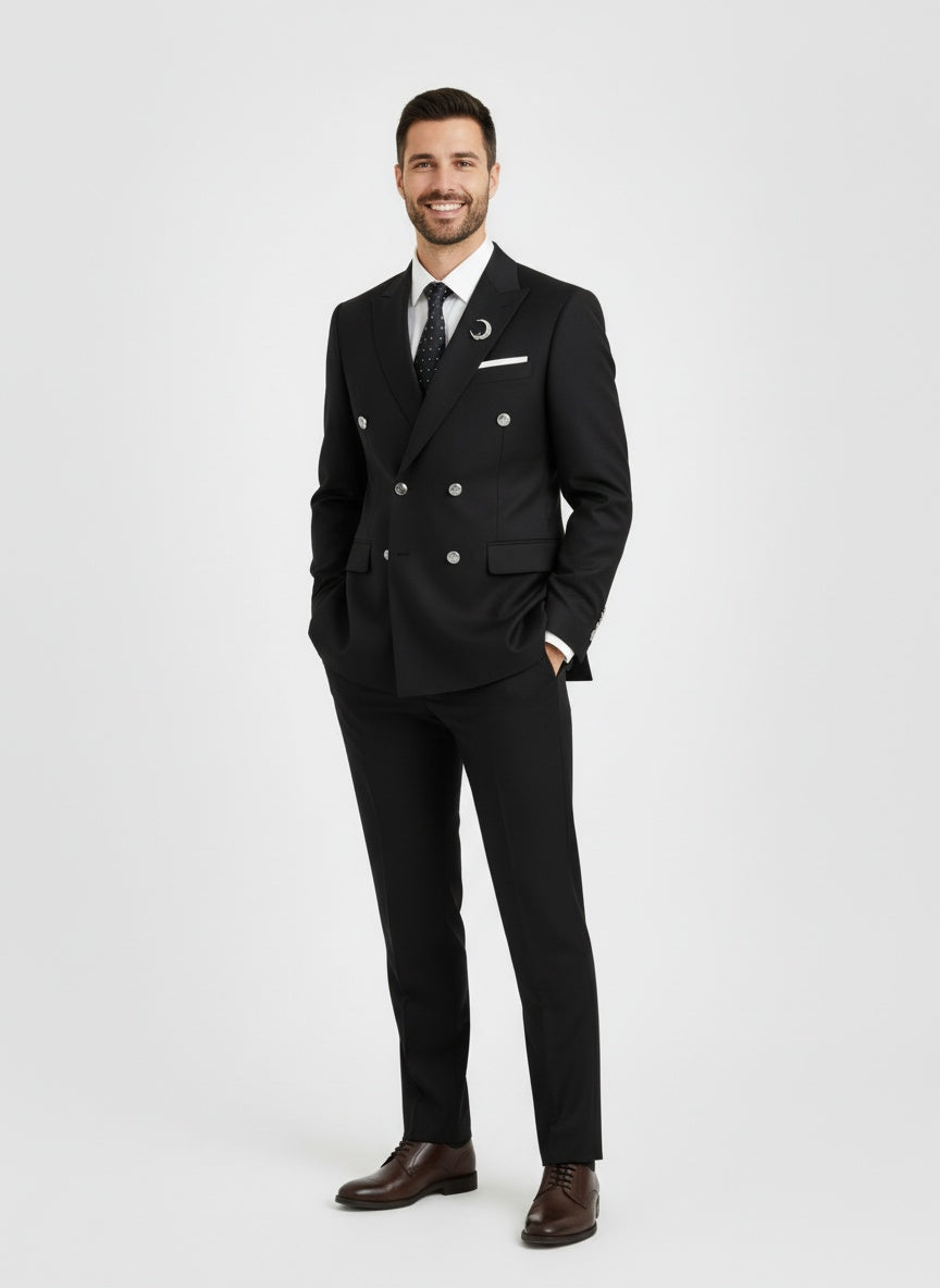OIER | TRAJE DE HOMBRE | DOBLE BOTONADURA Y DISTINCIÓN