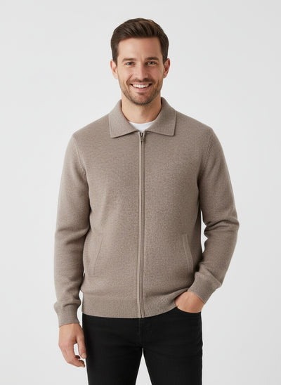 OLVERA | KNITTED JACKET | CLEAN AND FUNCTIONAL DESIGN