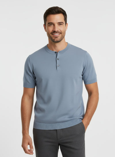 ENZO | HENLEY DE PUNTO | CONFORT Y ELEGANCIA