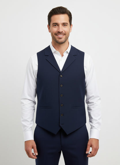 AURELIO | CHALECO DE SASTRERÍA | CORTE ELEGANTE Y VERSÁTIL