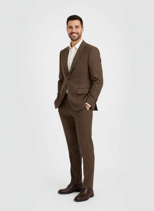 ARISTIZÁBAL | TRAJE DE HOMBRE | PATRÓN DE CUADROS SUTIL