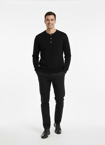 ERMIDA | HENLEY DE PUNTO | DISEÑO CLÁSICO Y CÓMODO