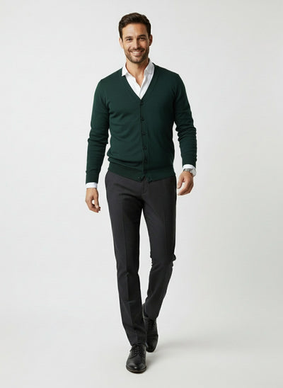 CAMBRÓN | CÁRDIGAN CLÁSICO | LOOK VERSÁTIL Y ELEGANTE