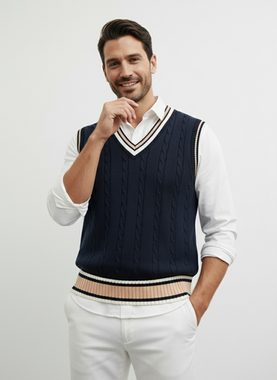 ALONSO | CHALECO VINTAGE HOMBRE | TOQUE SOFISTICADO